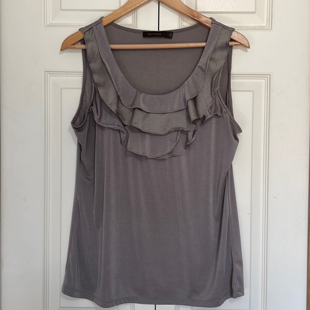 The Limited Ruffle Blouse